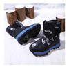 Kids Winter Snow Boots Boys Girls Thick Insulated Ankle With Non-Slip TPR Sole Waterproof Synthetic Leather