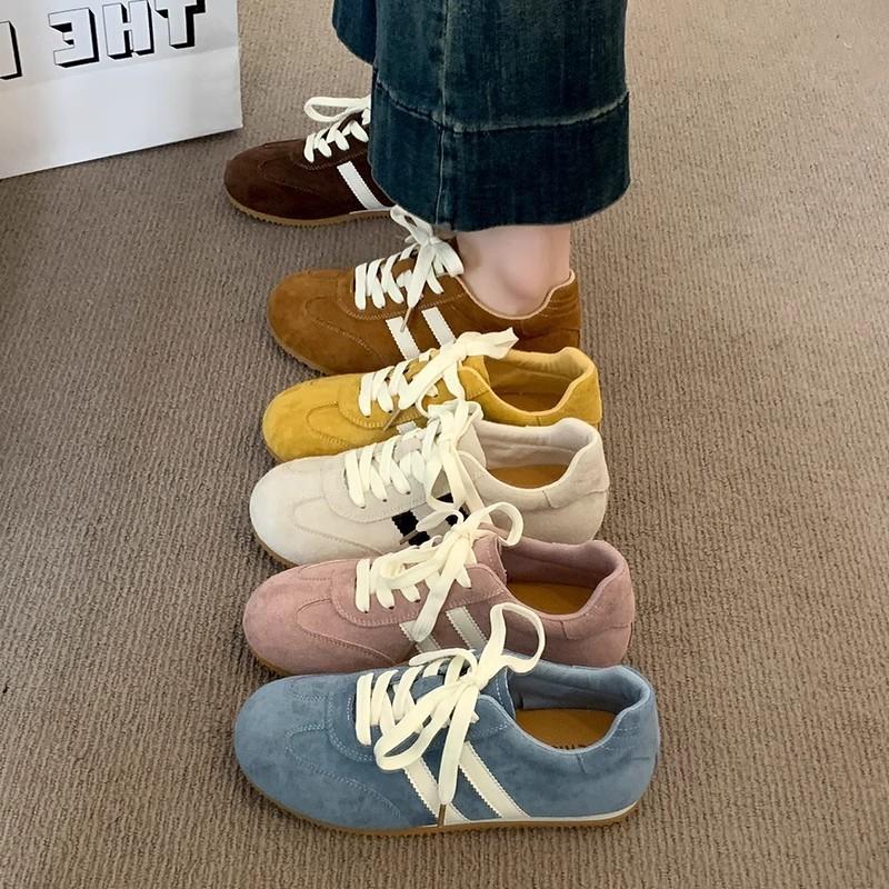 Retro Versatile and Lightweight Flat-soled Forrest Gump Shoes Children's 2025 Summer New Soft-soled Not Tired Foot Board Shoes Retro Women's Shoes