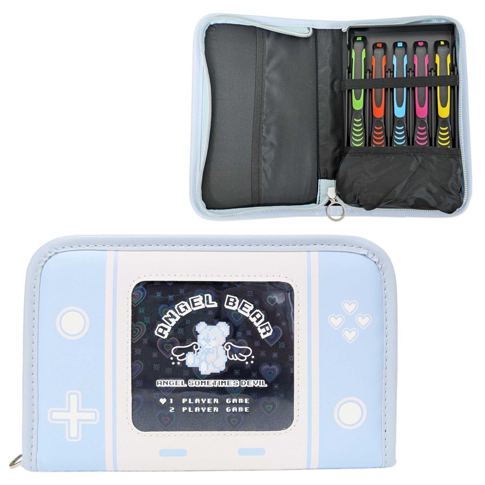 

Angel Bear Carving Knife Set for Elementary School with Carving Knife and by for Crafts and Printmaking Girls, Case, Yoshiharu, (Right-Handed)