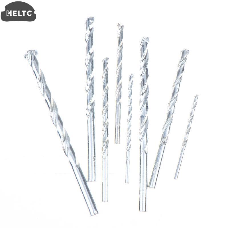 5/8pcs 3-10mm Wall Masonry Drill Bit Carbide Tipped Gun Drill Bit For Brick Concrete Marble Tile Stone Drilling Tools