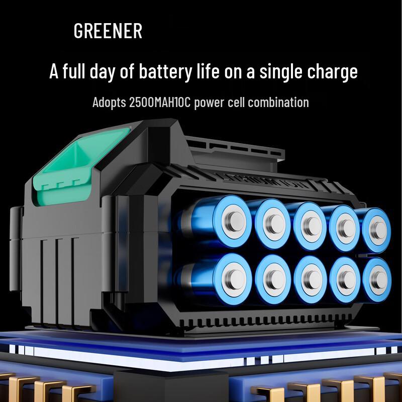 GREENER Cordless Brushless Rotary Hammer & Demolition Tool CN plug (adapter included)