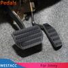 Car Pedals Cover for Suzuki Jimny JB74 JB64    2022 Accelerator Fuel Brake Clutch Foot Rest Pedals Cover
