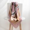 Mulberry Silk Silk Scarf for Mother In Law and Elder Gift Thin Sunshade Women's Square Scarf Elegant and Versatile