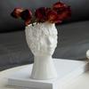 Silicone Flower Vase Molds Concrete Molds Artistic Human Figure Shape Silicone Planter Molds Succulent Planter Molds