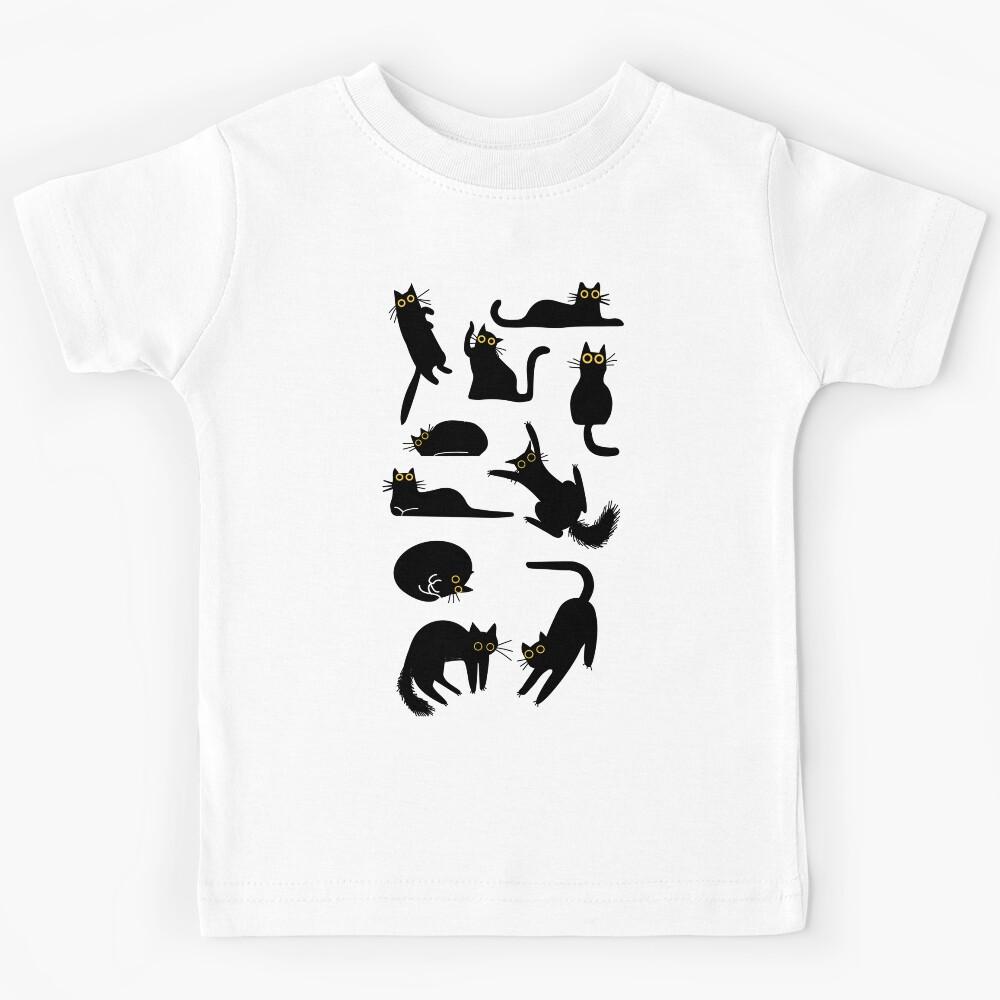 Shapes of Cats sticker pack Kids T-Shirt 140