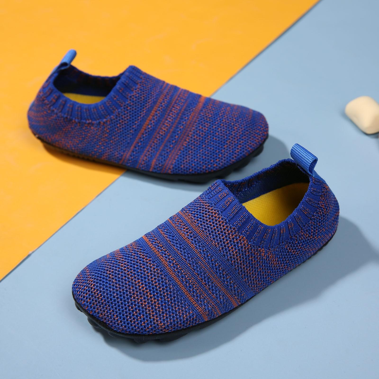 

Детские тапочки для мальчиков и девочек, обувь для малышей на нескользящей подошве, детские тапочки, унисекс （30/31） синий