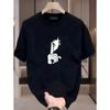 American Cool And Stylish Heavyweight Shortsleeved Tshirt For Unisex Summer Trendy Brand Streetwear Graphic T Shirts Oversized