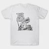 Men Black Print T-shirt More Tank Girl Vi (High Resolution, Monochrome). No-Cut Transfer Paper Print Cotton Tshirt