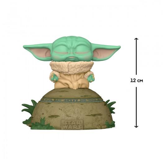 Funko Pop! Deluxe: Star Wars - Grogu Using the Force (12 cm)