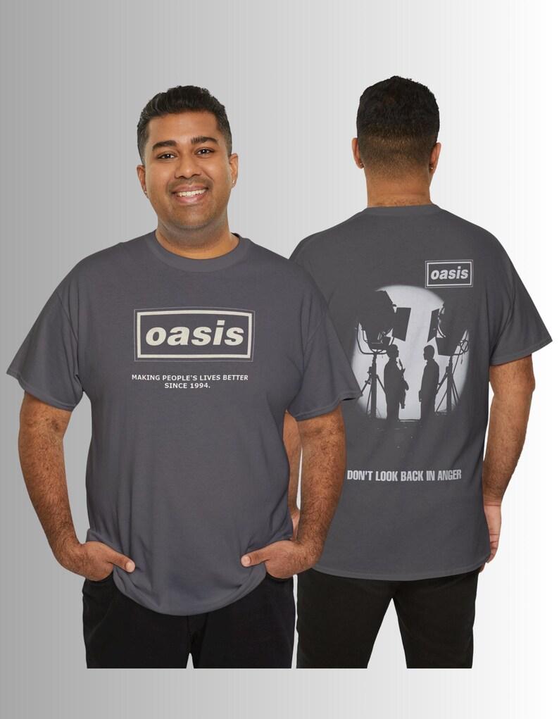 2026 Summer Fashion Trendy Tee Unisex Tshirt Vintage Oasis 2025-2026 - Apparel Outfit Concert Oasis Hip Hop Streetwear Oversized Tshirt