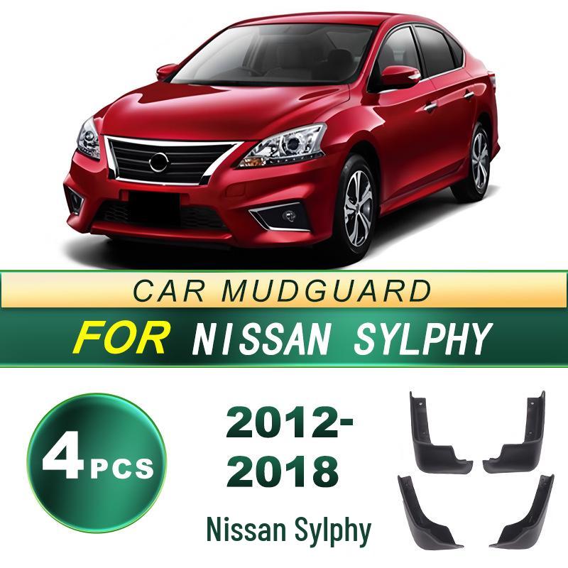 Nissan Sylphy 12-18 Soft Rubber Mudguards