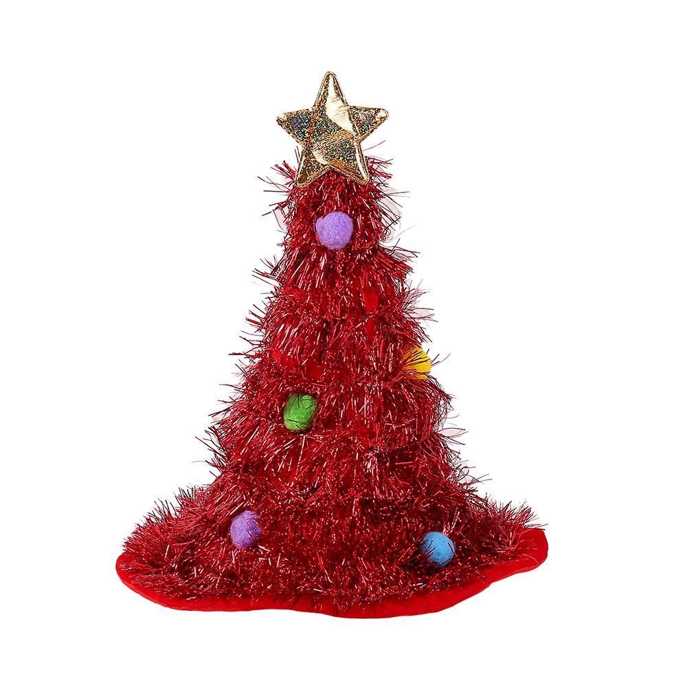 Cross-border Ins Style Christmas Tree Hat Carnival Party Costume Ornament
