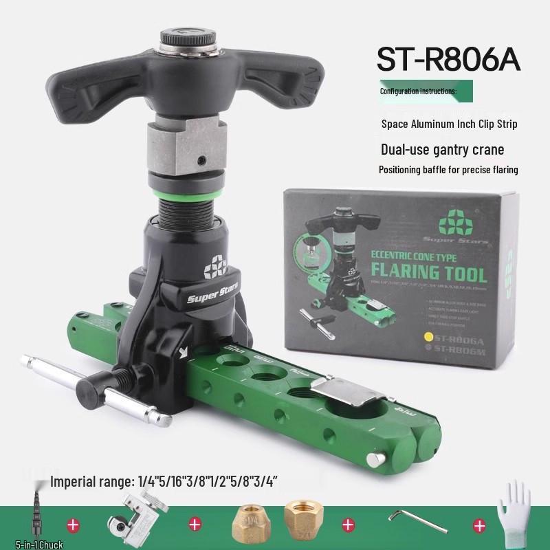 Sage Expander ST-806FT Air Conditioner Copper Pipe Flaring Tool Set