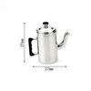 1Pc Dollhouse Miniature Alloy Mini Milk Tea Kettle Kitchen 1:12 1:6 Kids Toy Gift