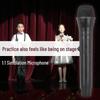 Children's Model Toy Microphone Prop for Practice, Simulation, and Performance Photography