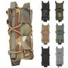 1PC Tactical Magazine Pouch 9mm Pistol Single Mag Bag Flashlight Pouch Torch Holder Hunting Knife Holster Shooting Airsoft