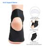Arch Support Sleeve Men Women PU Soft Breathable Elastic Pressure Relief Ankle Brace for Sports