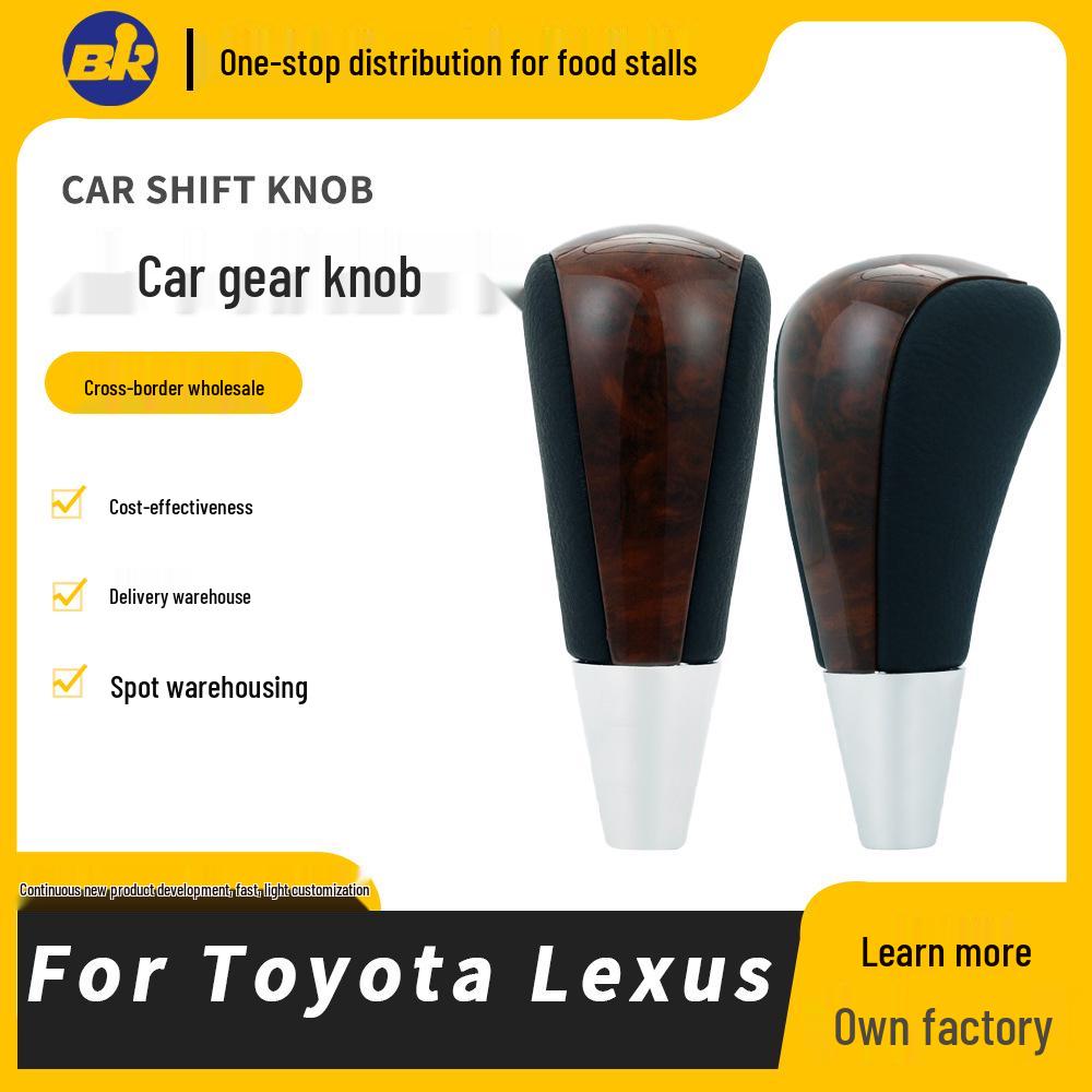 Pomello Cambio in Pelle di Alta Qualità per Toyota Camry Cambio Automatico