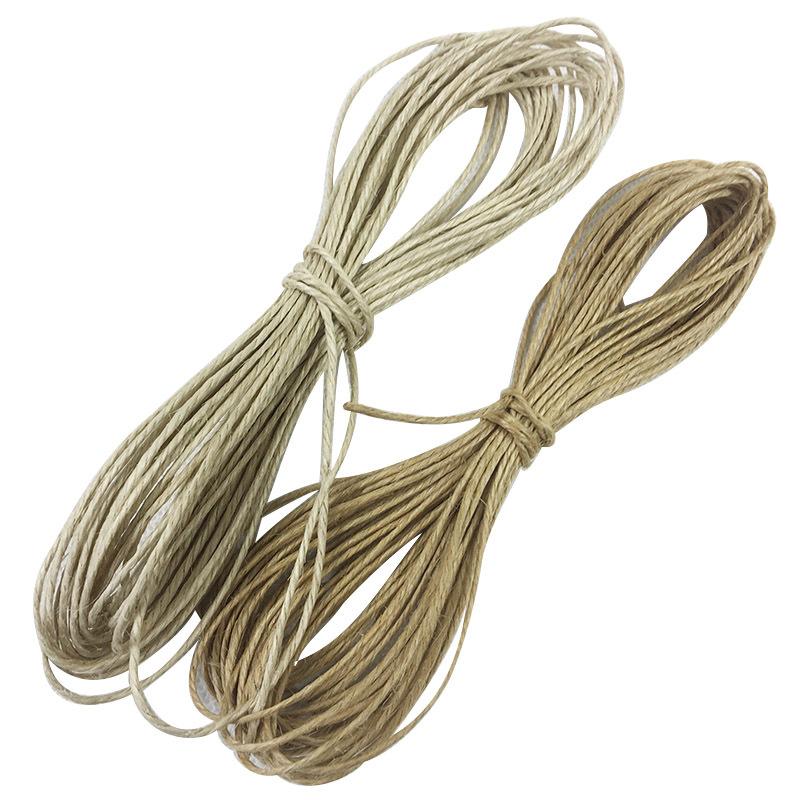 1Mm Jute Wax Rope, Hemp Wax Thread, Kindergarten Handmade Diy, Wax Hemp Rope Bracelet Tag Rope, No Hair Loss Hemp Thread