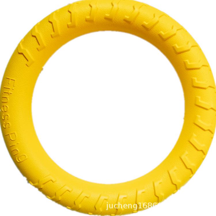Elastic Bite-Resistant Dog Ball with Pull Ring for Medium to Large Dogs - Malinois Training Toy