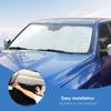 Car Front Windshield Sunshade Window Shade Foldable Sun Visor Cover Fit For Dodge RAM 2010-2015 Car Interior Accessories