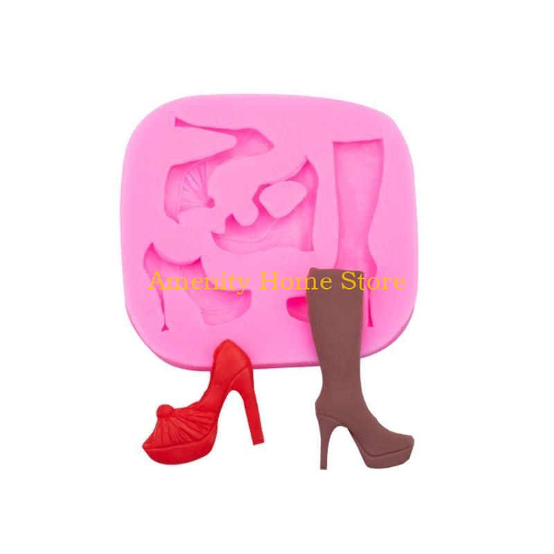 F26C High Heel Shoe Chocolate Mold Valentines Day Chocolate Mold Candy Molds