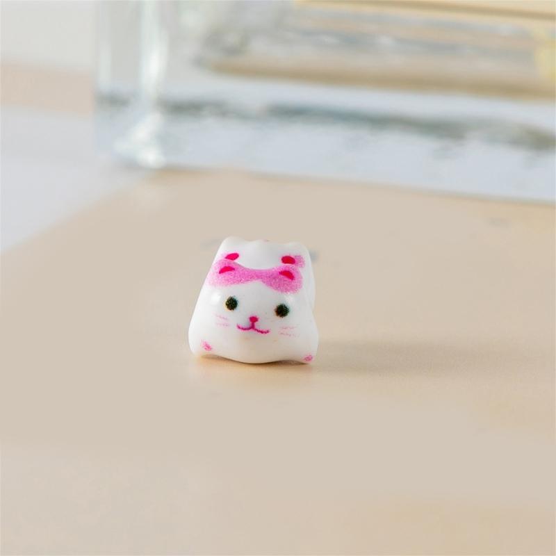 10pcs Handmade Jewelry Supplies Wealth Cats Beads for DIY Bracelets Earrings and Necklaces Beads for Crafting