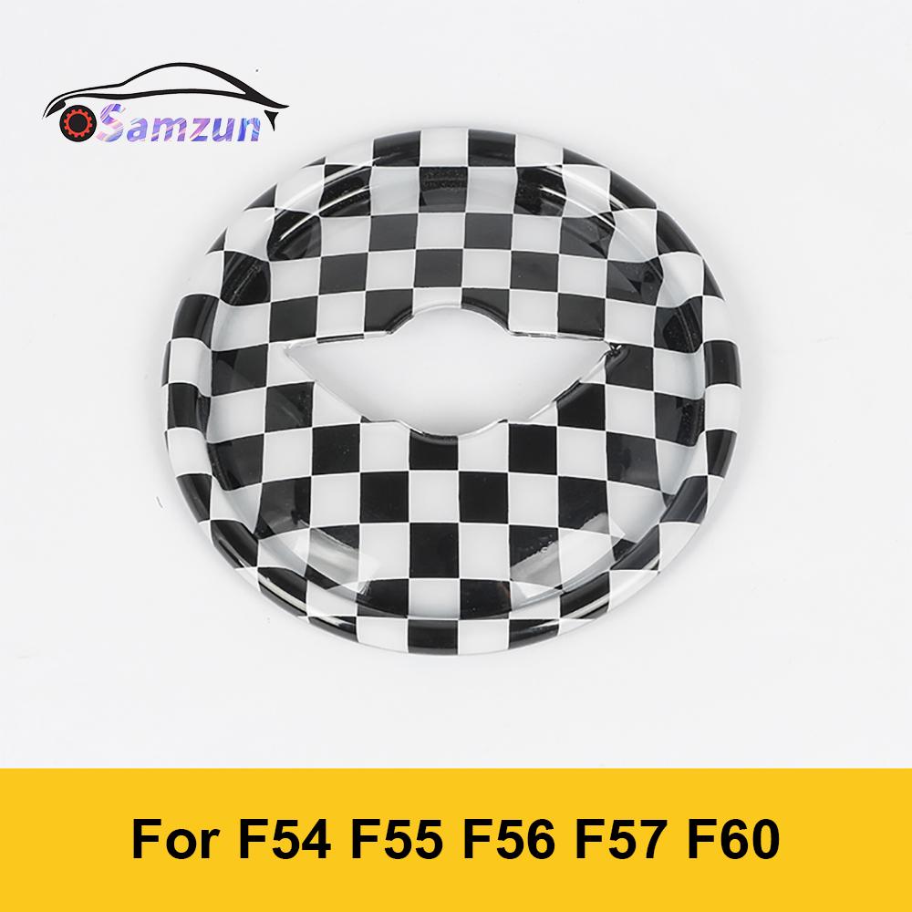 For MINI Cooper F55 F56 F57 Countryman F60 F54 Car Steering Wheel Center Cover Panel Styling Sticker Car Interior Accessories