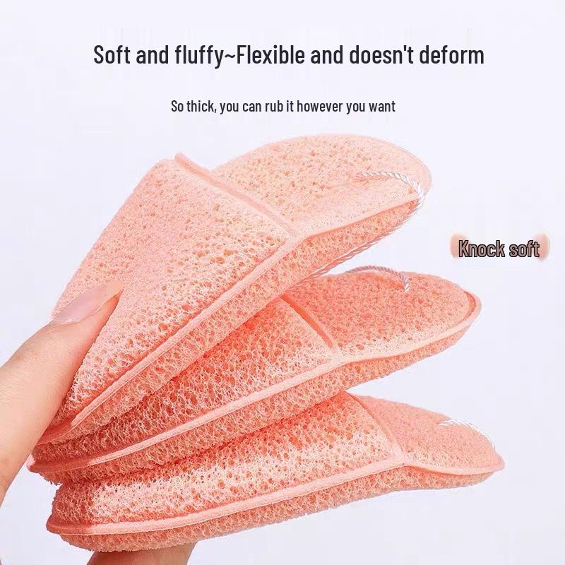 Weicher hautfreundlicher Reinigungspuff: Handschuh-Make-up-Entferner für Peeling & Gesichtswäsche