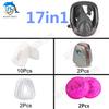 9 In 1 Spraying 6800  Masks  Same Spraying Safety Gas Masks Full Face Masks Masks