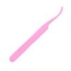 In Stock Beauty Tools: Stainless Steel Colored Curved Lash Tweezers for Eyelash Extensions and False Eyelashes