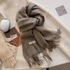 Winter Wool Scarf For Women Long Warm Cashmere Scarves Hijab Solid Lady Shawl Wrap Female Pashmina Bandana Head Scarfs New