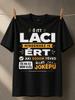 Hungarian Laci With Funny Large Typography Orange Block Layout Check Mark Icon And Humorous Slogan Unisex All Tshirt