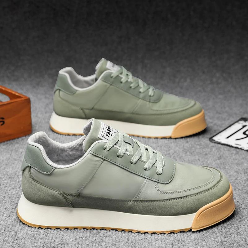 Sneakers Casual Plus Size 45 Mens Designer Retro Running Shoes Fashion Microfiber Leather Fabric Height Increased Platform Shoes