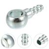 ACROPIX 4pcs Banjo Hose Barb Bolt Fittings Universal Banjo Fittings Fuel Line with Copper