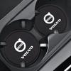 Car Water Coaster Anti-slip Pad Auto Accessories For C30 C70 Rdesign S40 V90 XC40 XC60 XC90 S60 S90 Cup Cushion Holder Mat