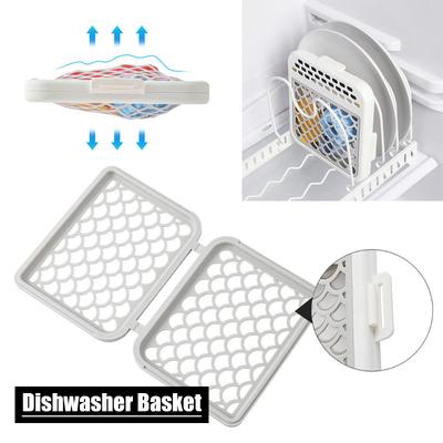 Boîte en Maille Silicone Lave-Vaisselle Panier à Couverts Paniers de Rangement pour Pièces de Bouteille Paniers de Rangement Rangement pour Ustensiles Accessoires Bébé et Jouets