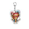 Portachiavi Ciondolo in Acrilico Anime One Piece Luffy Chopper Zoro Roronoa Accessorio per Zaino Alta Qualità Bel Design