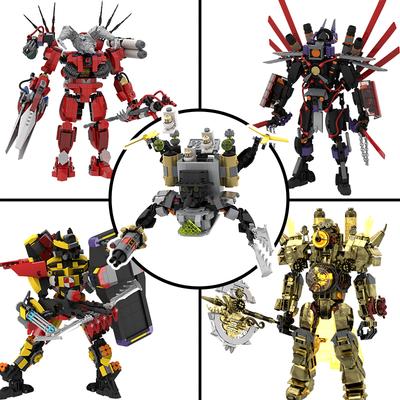 Hot Skibidi Titans Dark Clockman TV King Camera Man Blocchi da Costruzione Animazione Figura Horror Modello Giocattoli per Bambini Idee Regali Natale