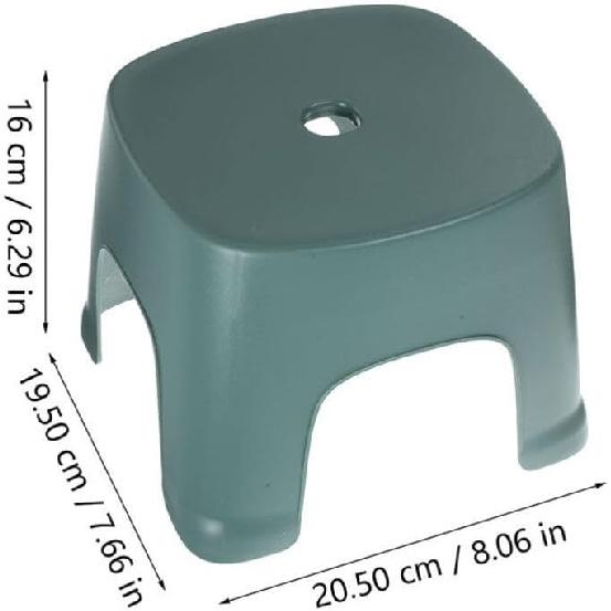 Kichvoe 2pcs Toddler Step Stool Bathroom Stool Toilet Step for Toilet Potty Training and Sink Use Green