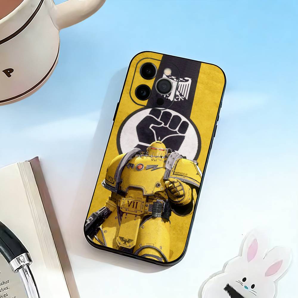 40K Space Marine 2 Phone Case Silicone Soft For IPhone 17 16 15 14 13 12 11 X XR Plus Pro Max Plus