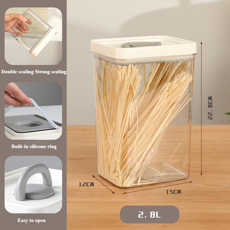 1PC Sealed Jars Grains and Cereals Storage Box Household Jars Storage Jars PET Transparent Bottles  Food Container Kitchen Items