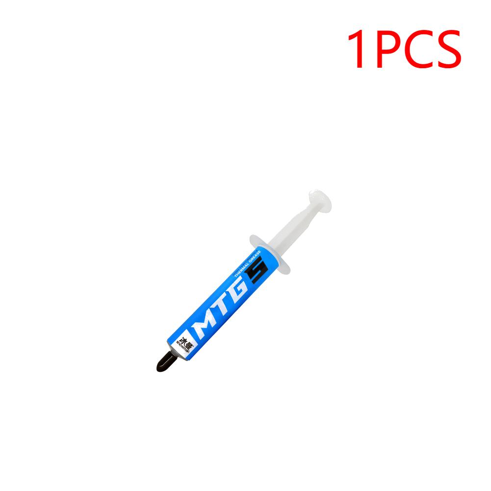 

1-5 шт. силиконовая термопаста теплоотвод шприц MTG5/MTG10 теплопроводящая паста смазка для охлаждения процессора AMD Intel CPU