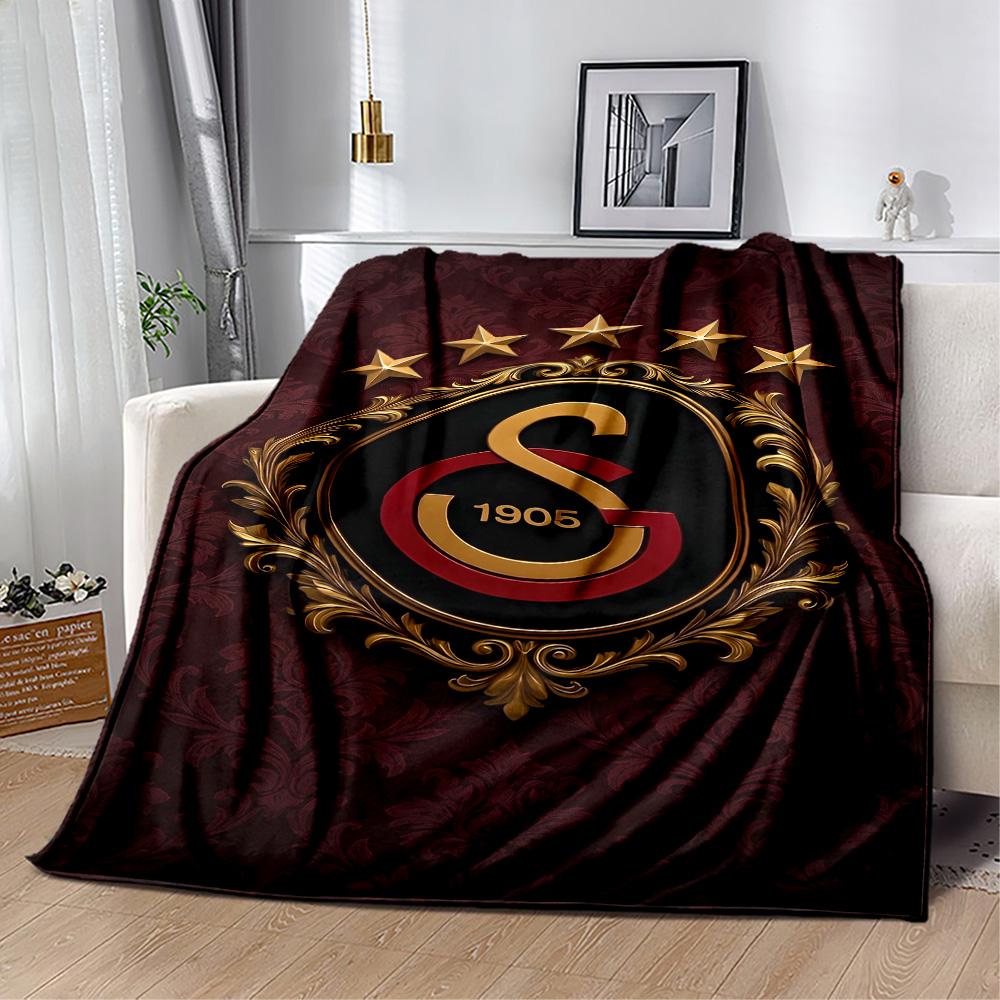 Galatasaray 167 Blanket Soft Warm Cozy Perfect for Seaside Sofa Couch Four Seasons Multipurpose Modern Gifts For Family Or Friends