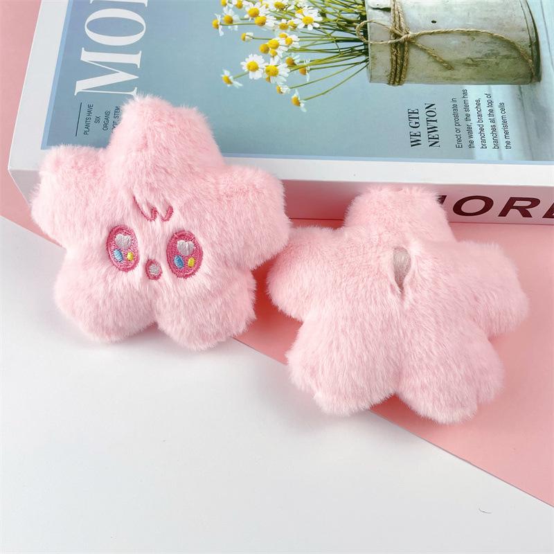 

Творческий мультфильм звезда пищащая плюшевая кукла-брелок для украшения школьной сумки