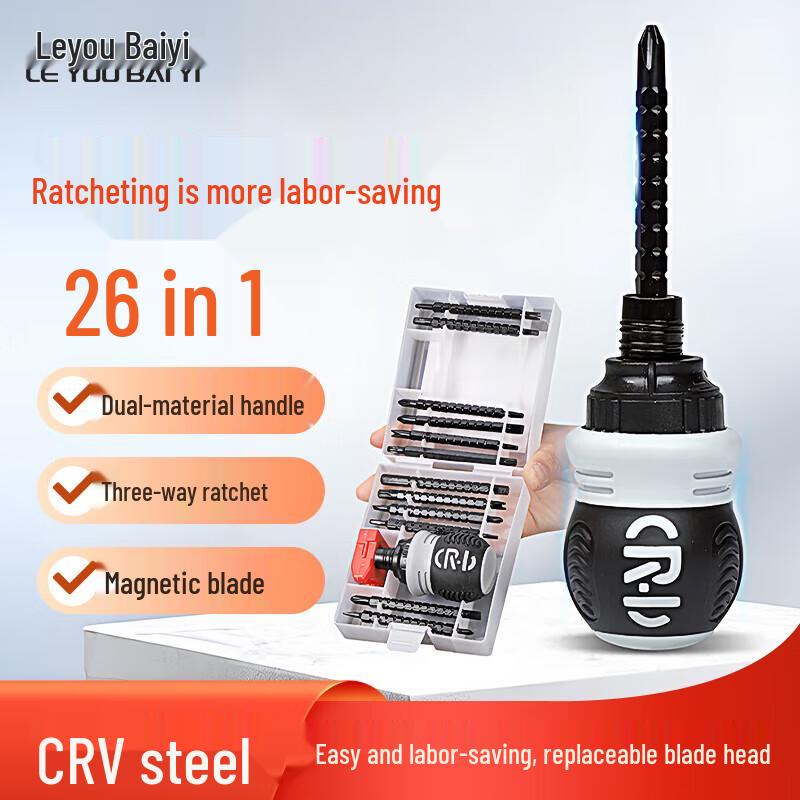 Мини-набор отверток с трещоткой