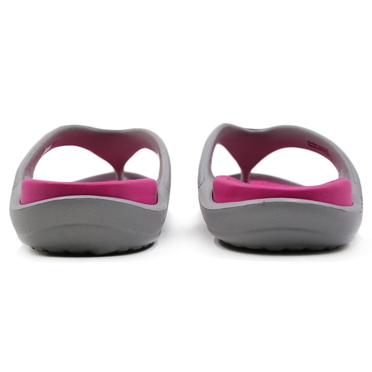 Crocs Athens Casual Flip Flops Unisex Footwear Gray Pink 10024-0FS