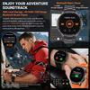 2026 Neue Militär Sport Smartwatch 1,43 Zoll AMOLED Display 4 GB Speicher GPS Offline-Karte 3ATM Wasserdicht Bluetooth-Anruf Fitness Mode Smartwatch