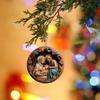 Christmas Nativity Car Pendant Acrylic Three-dimensional Vision Nativity Blessing Pendant
