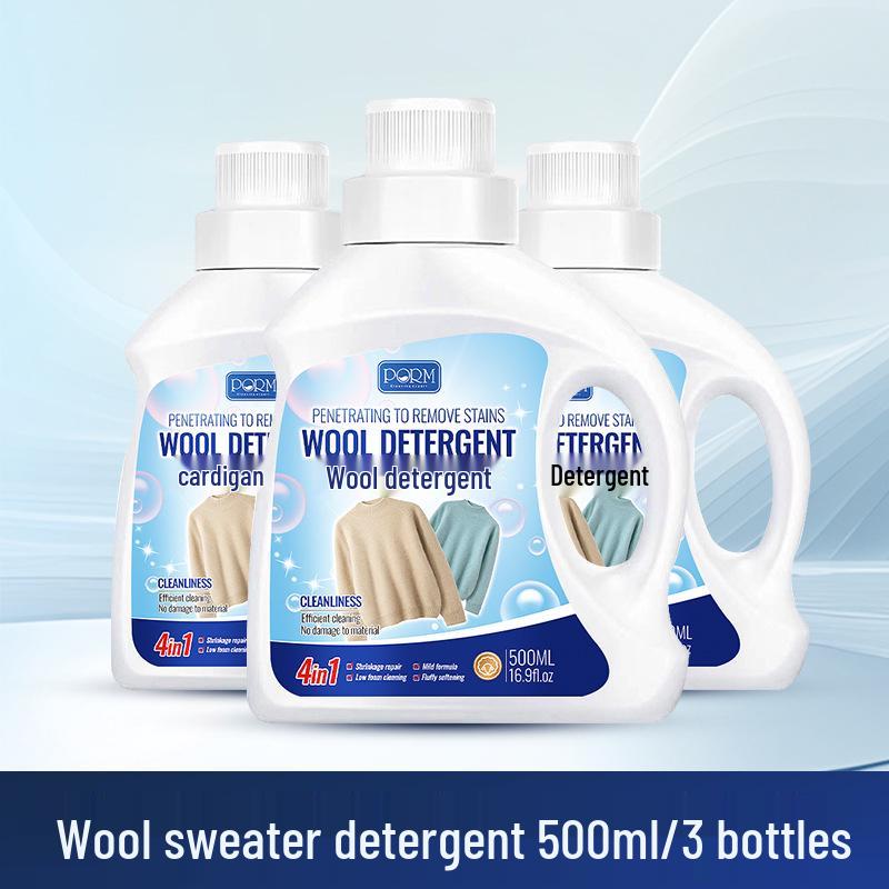 Detergent do wełny i kaszmiru - Środek zapobiegający kurczeniu do swetrów i płaszczy